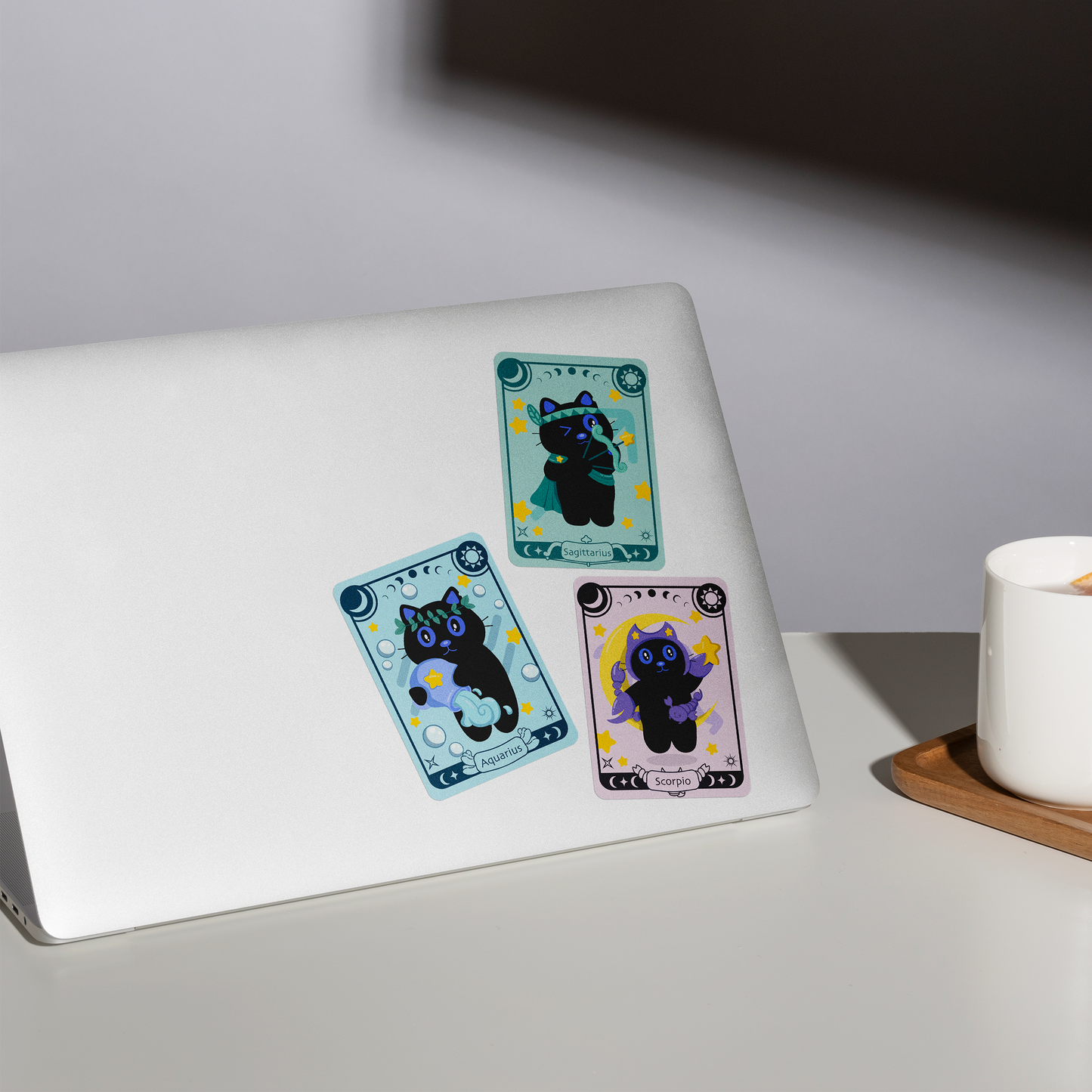 Tomo - Sagittarius Zodiac Sticker- Holographic Sticker