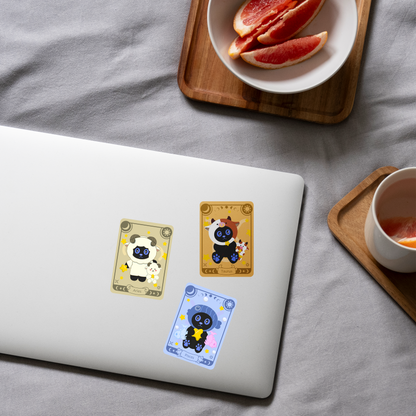 Tomo - Pisces Zodiac Sticker- Holographic Sticker