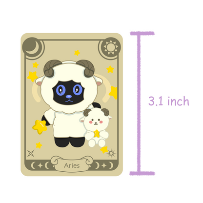 Tomo - Aries Zodiac Sticker- Holographic Sticker