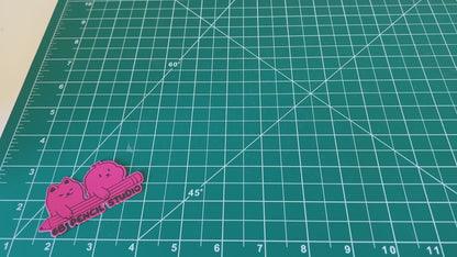 Tomo - Cupcake - Black Cat Character Sticker